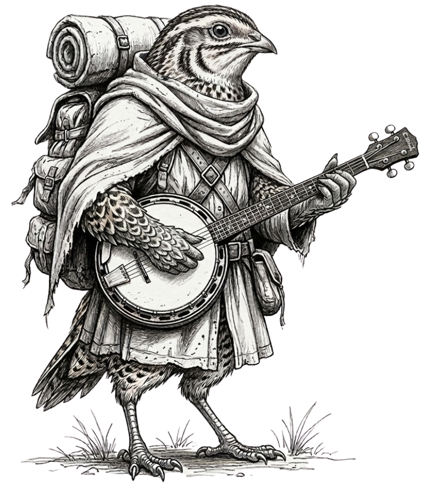 the rueful quail